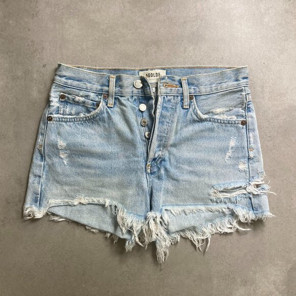 Agolde Parker Vintage Cut Off Short - Picture 3 of 5